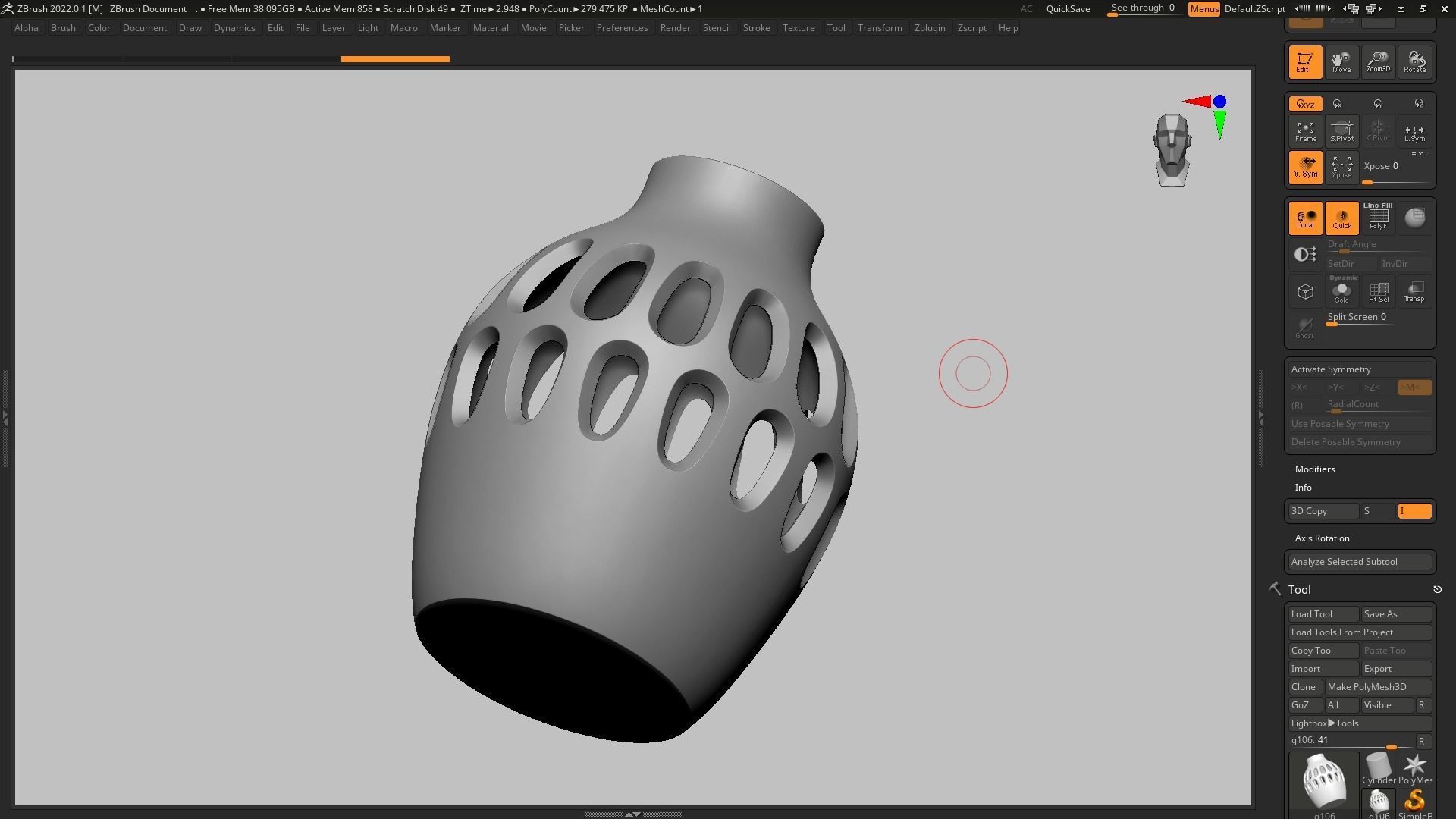 pot g106 3D print model_8