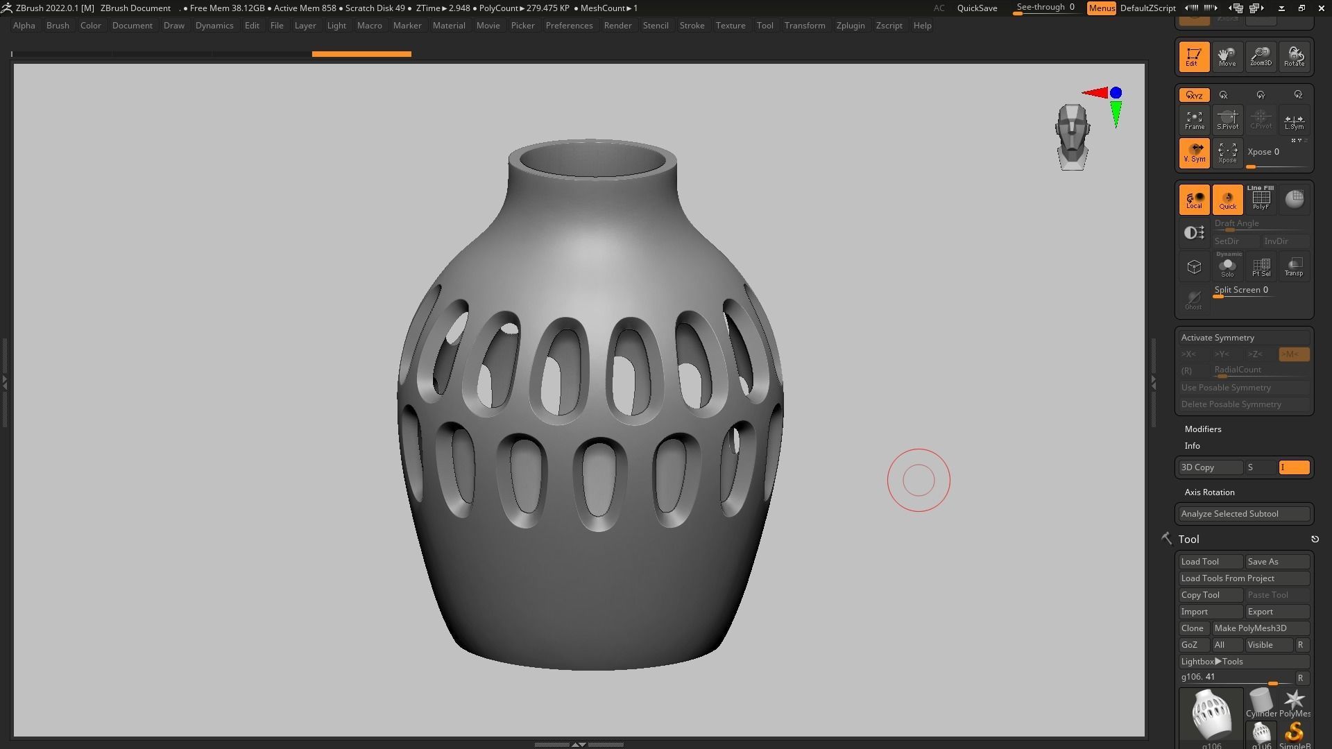 pot g106 3D print model_5