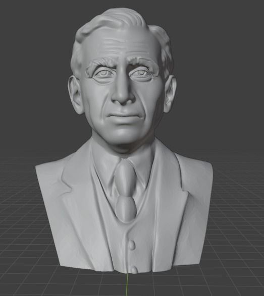 Edward Teller 3D print model_11