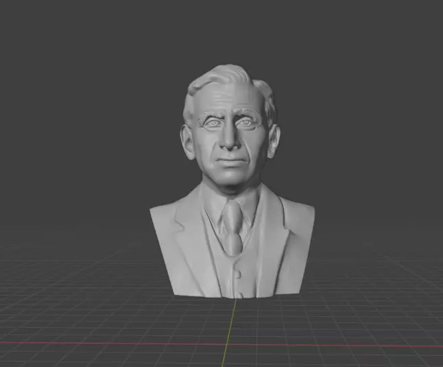 Edward Teller 3D print model_0