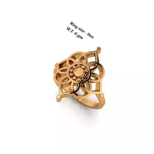 Celtic Flower Ring