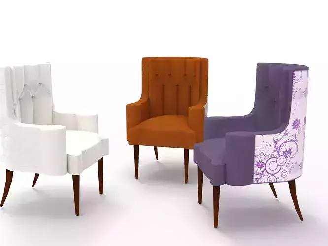 Tiffany chair-armchair set