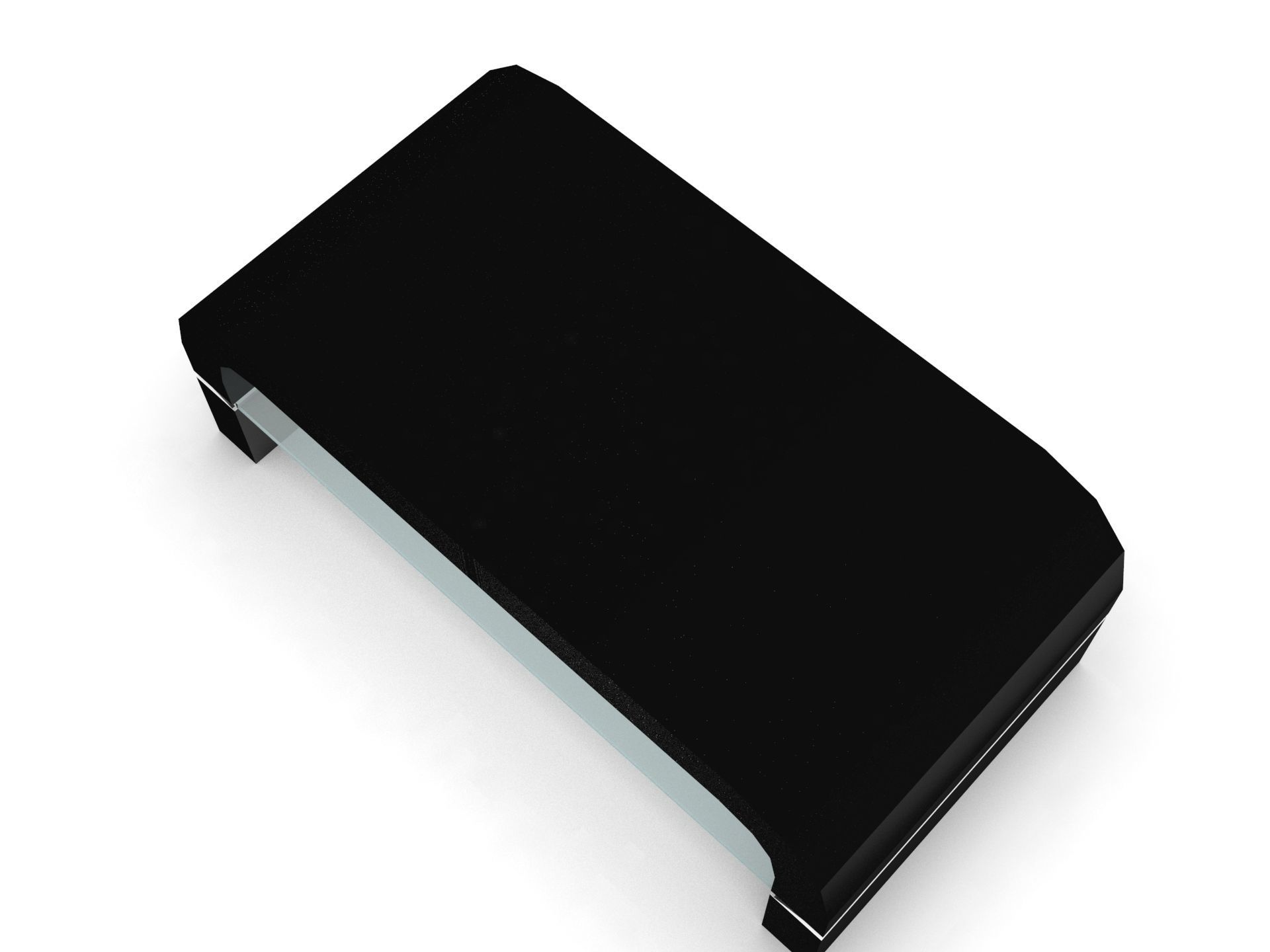 VN8 wooden coffee table Low-poly 3D model_3