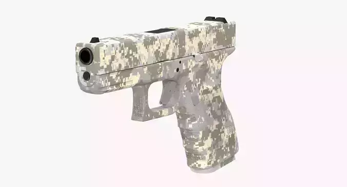 Glock 19 Camouflage Grey