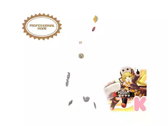 Hook Accessories - Honkai Star Rail Cosplay - Hook Cosplay