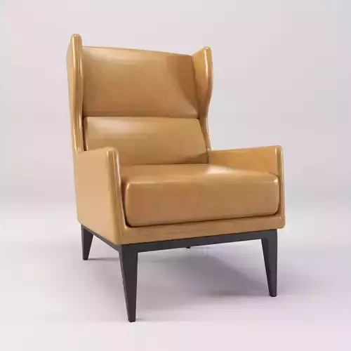 Ikea Leather accent armchair