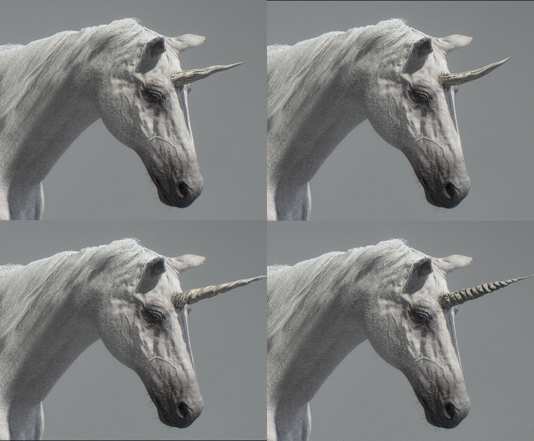 Animated Unicorn 3D model_11