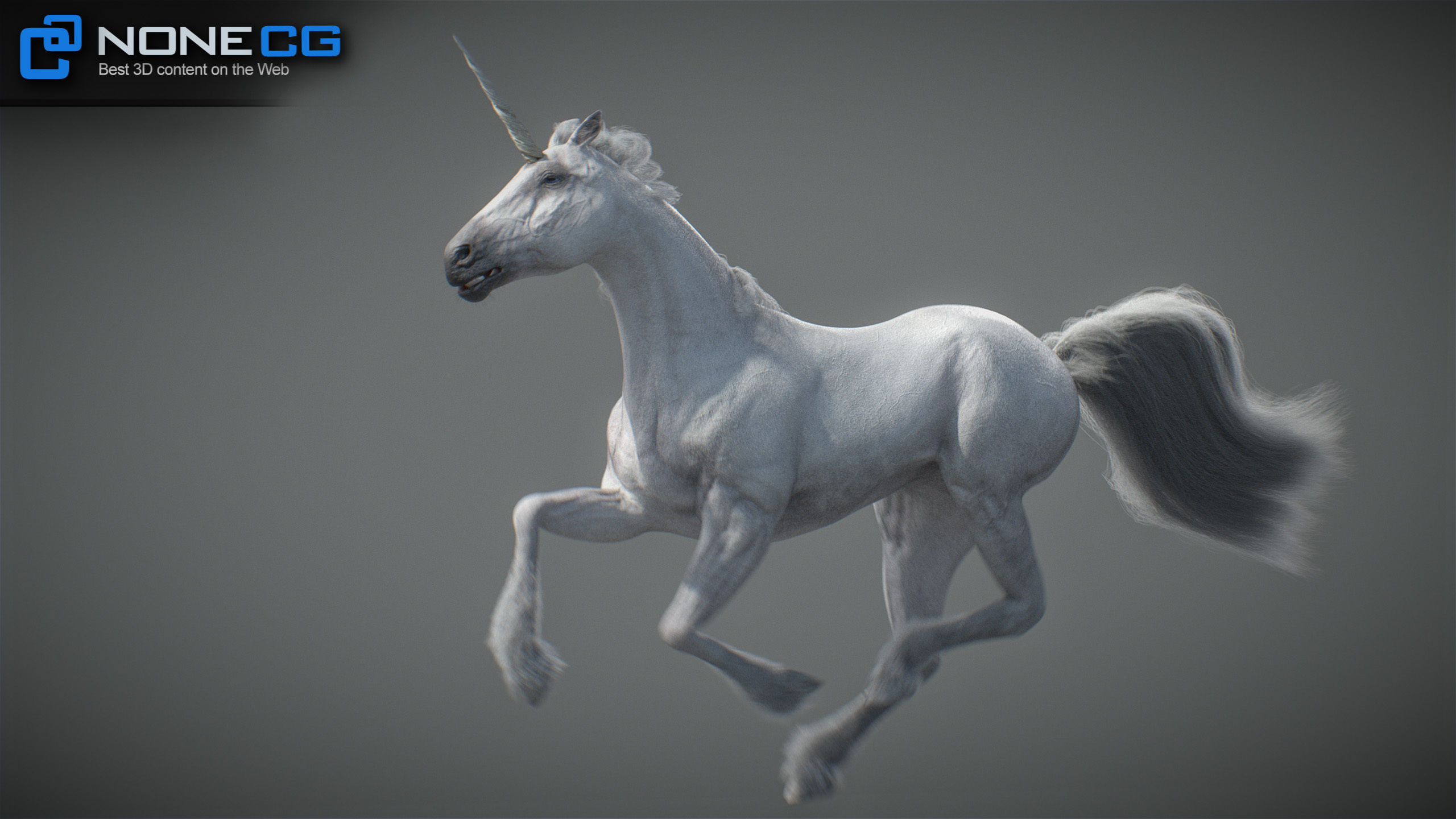 Animated Unicorn 3D model_13