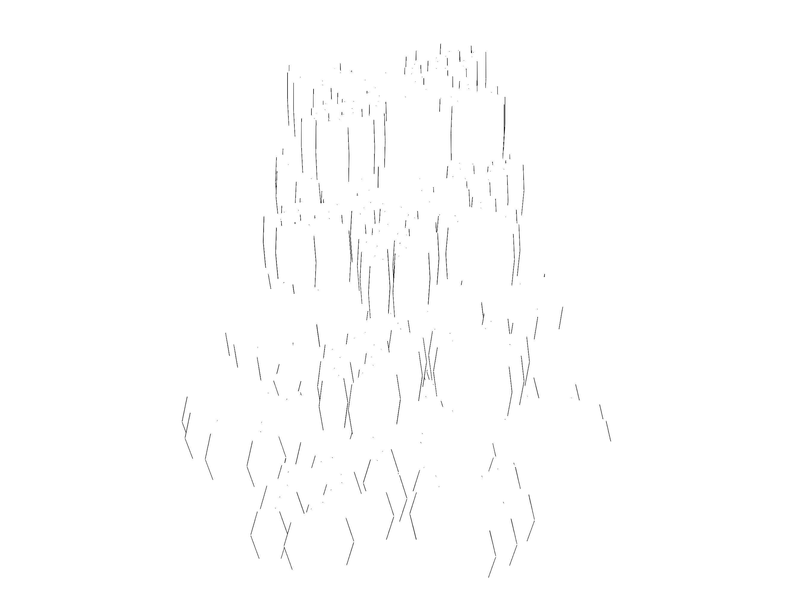 Plastic Snowflake Tree 3D print model_6