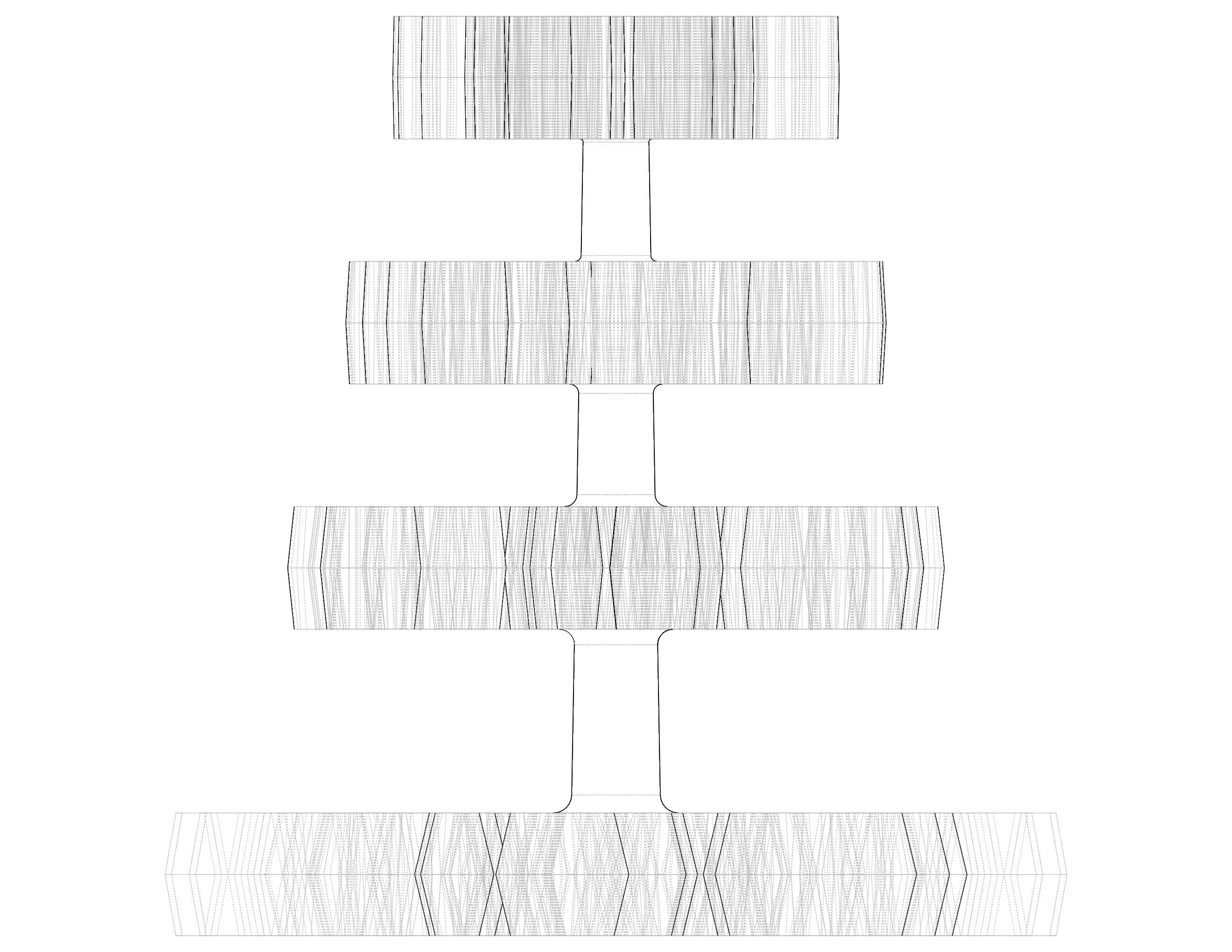 Plastic Snowflake Tree 3D print model_31