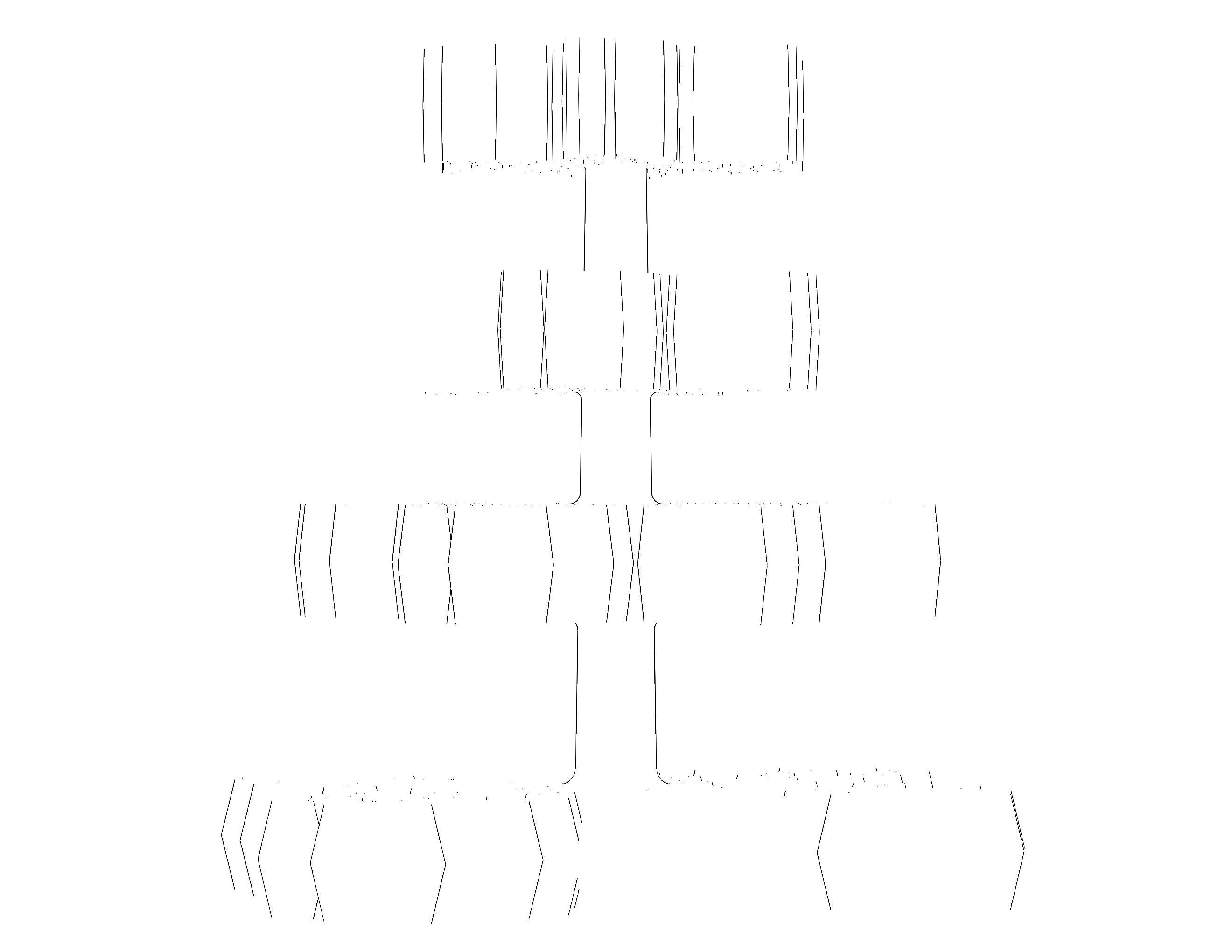 Plastic Snowflake Tree 3D print model_22
