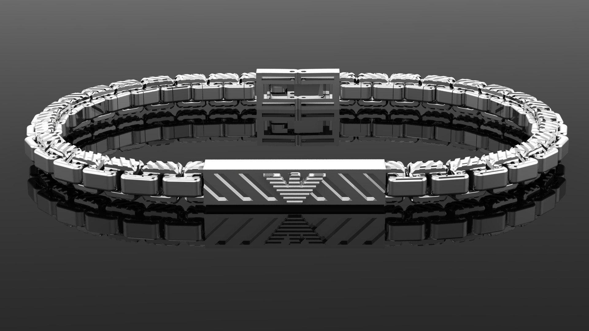 bracelet 3D print model_1
