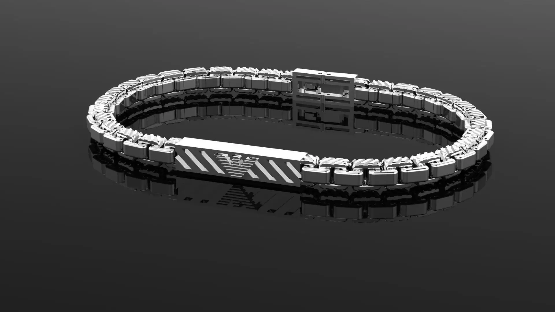 bracelet 3D print model_0