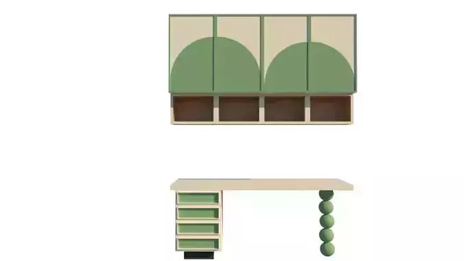 Kids Room - Study Table