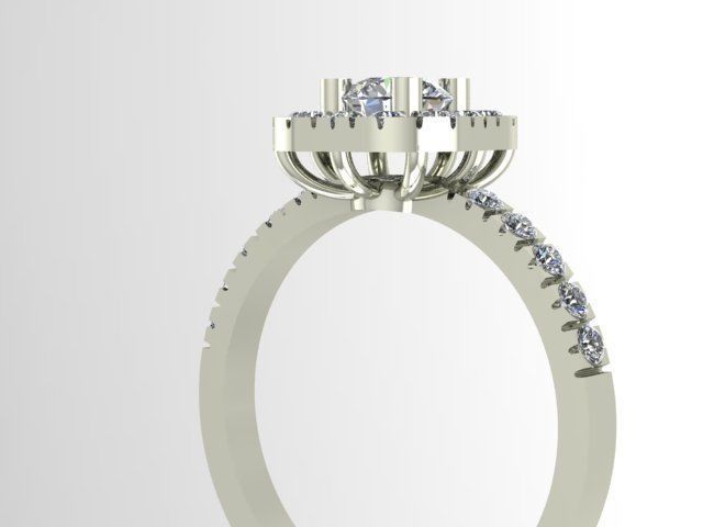 rings 3D print model_2