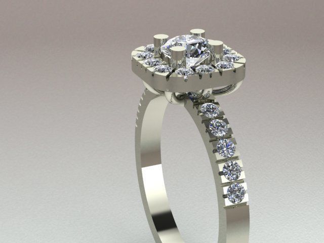 rings 3D print model_1