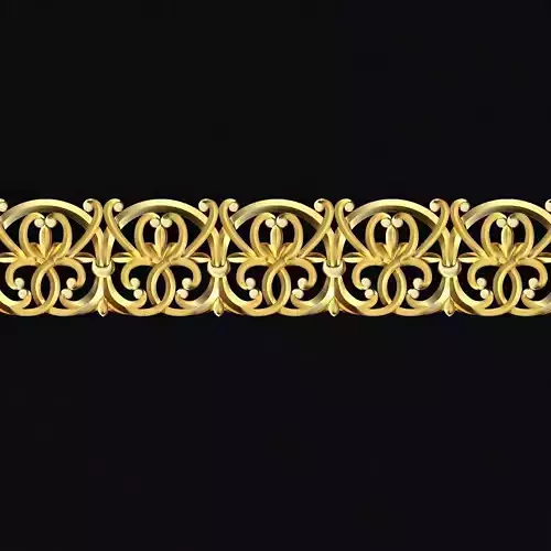 Central decor ornament for furniture