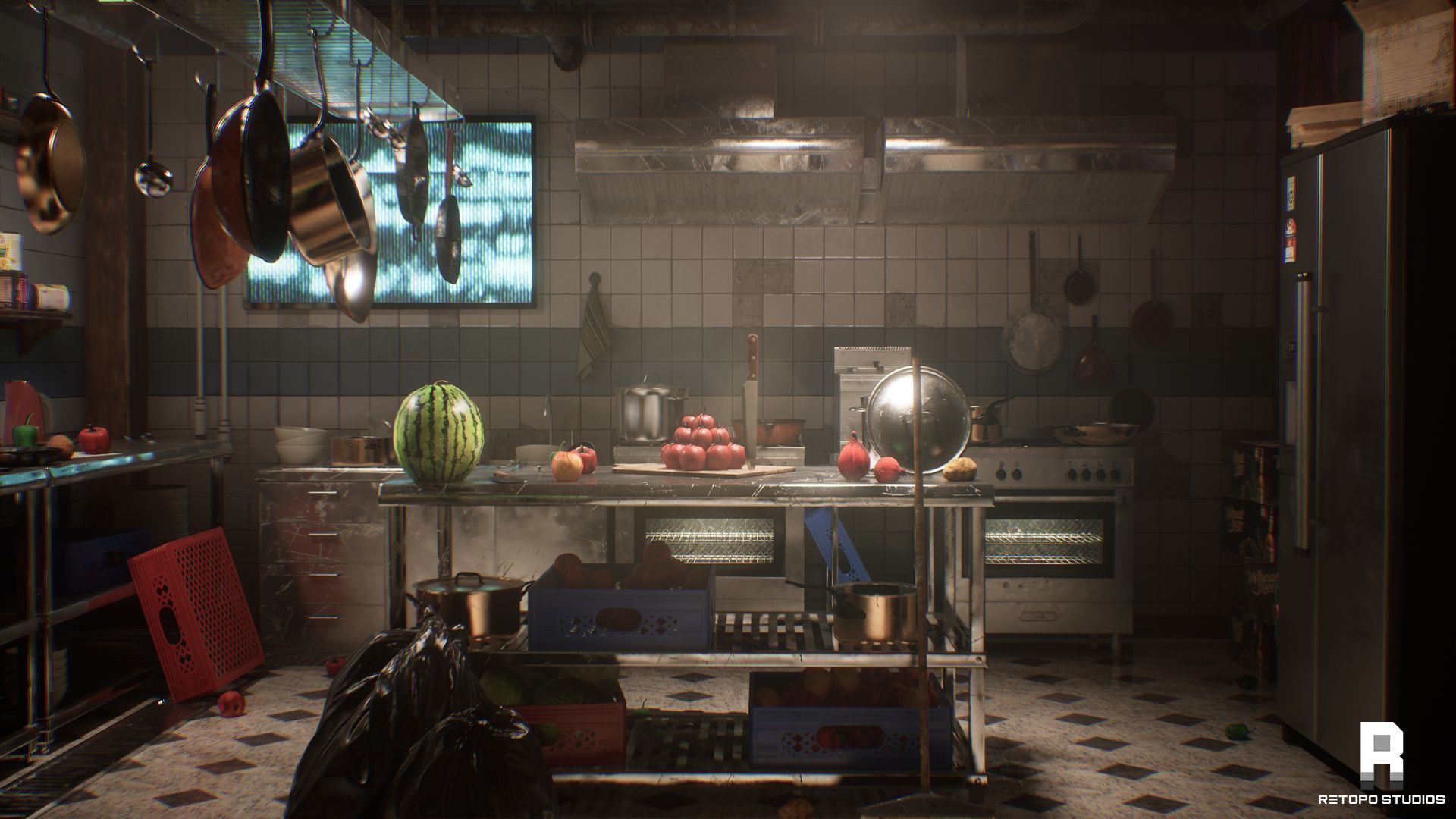 Forest Bar MODULAR - UnrealEngine 5 --LUMEN-- Low-poly 3D model_11