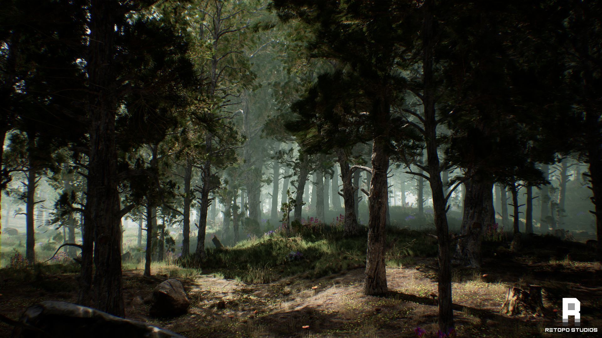 Forest Bar MODULAR - UnrealEngine 5 --LUMEN-- Low-poly 3D model_22