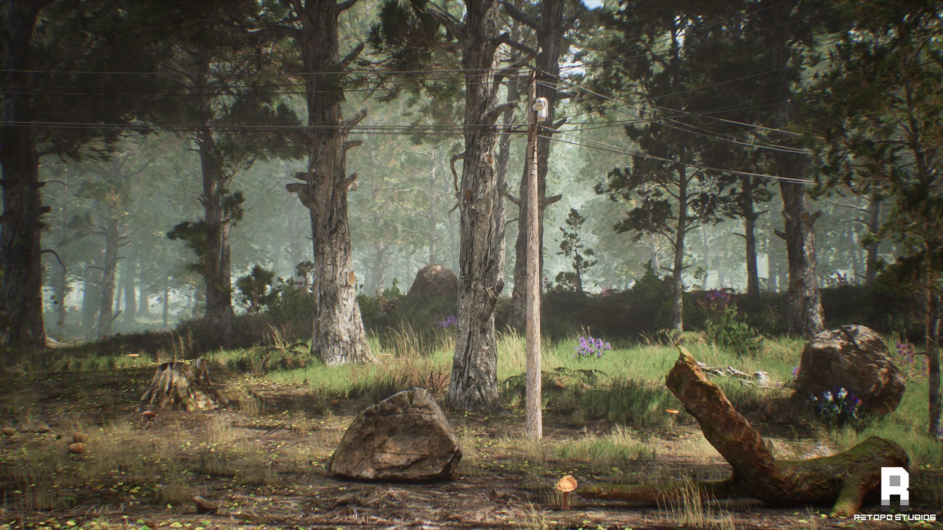 Forest Bar MODULAR - UnrealEngine 5 --LUMEN-- Low-poly 3D model_15