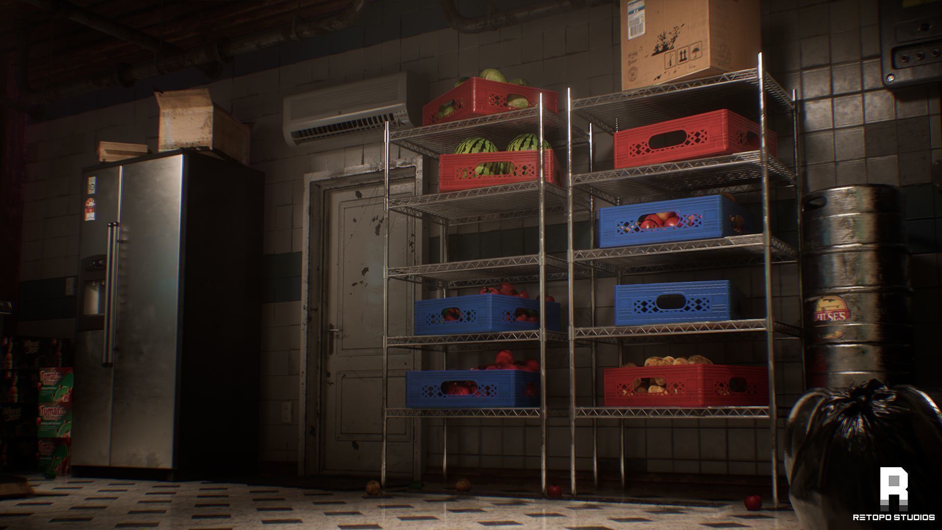 Forest Bar MODULAR - UnrealEngine 5 --LUMEN-- Low-poly 3D model_12