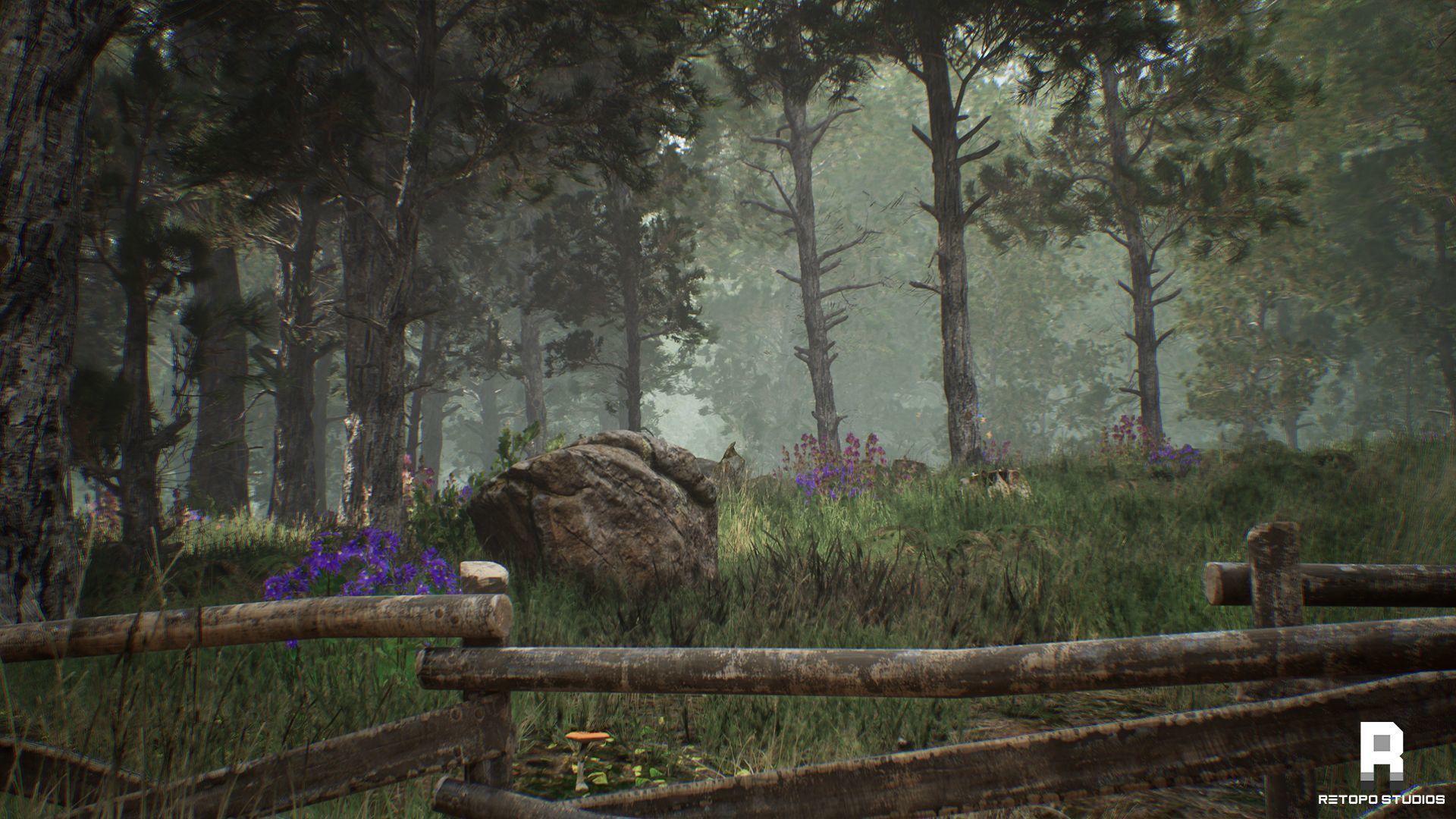 Forest Bar MODULAR - UnrealEngine 5 --LUMEN-- Low-poly 3D model_20