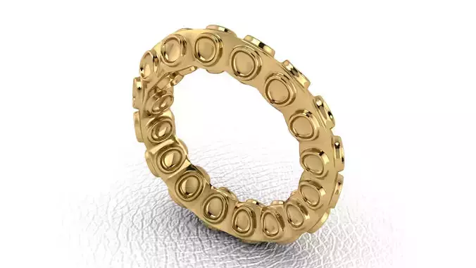 Octopus Tentacle Ring