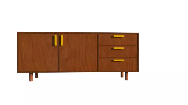 Console Table  3D print model_0