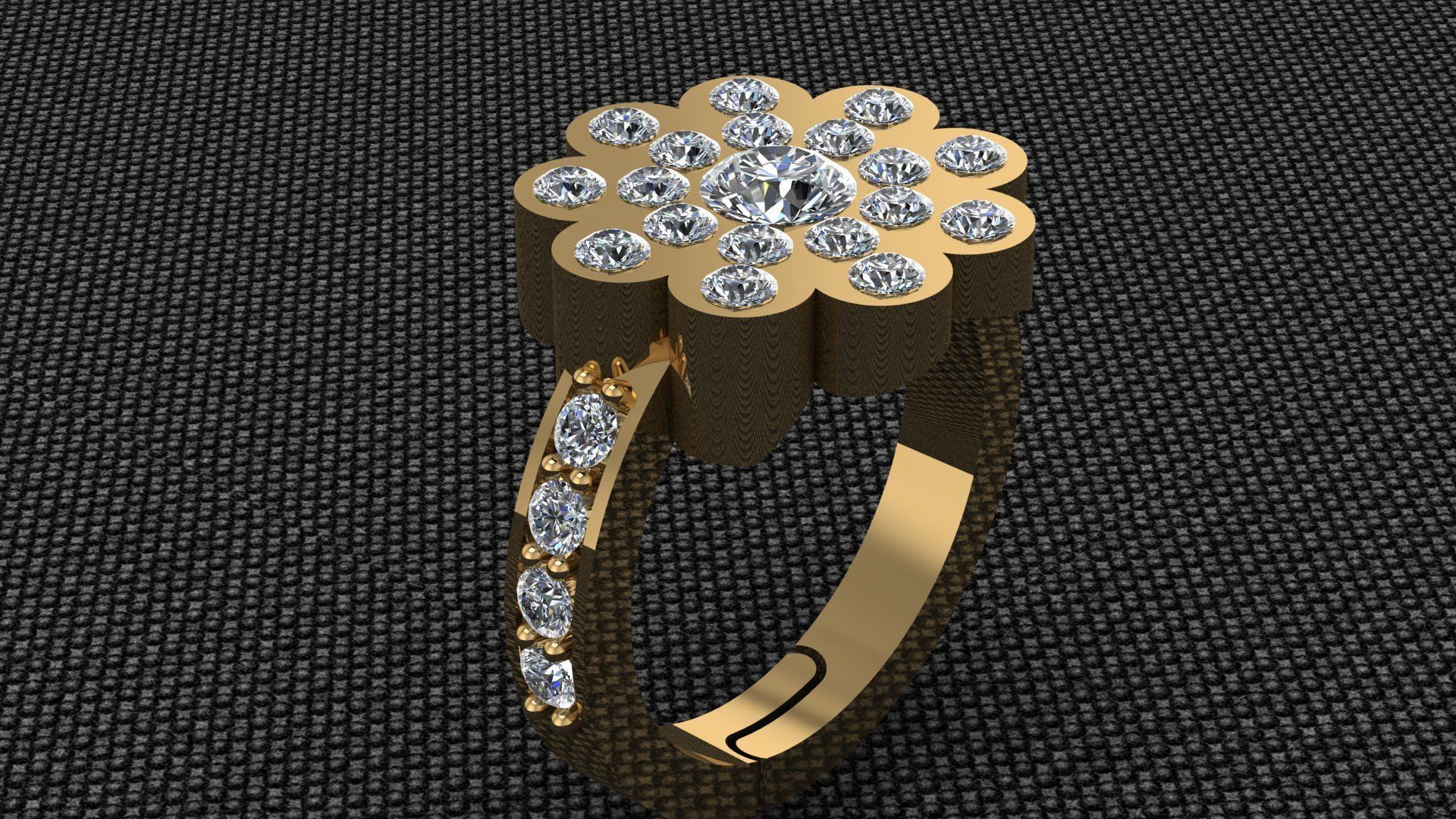 rings 3D print model_6