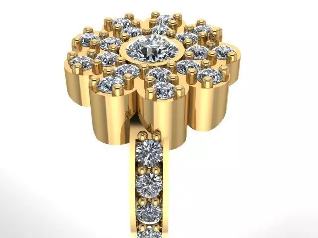 rings 3D print model_0