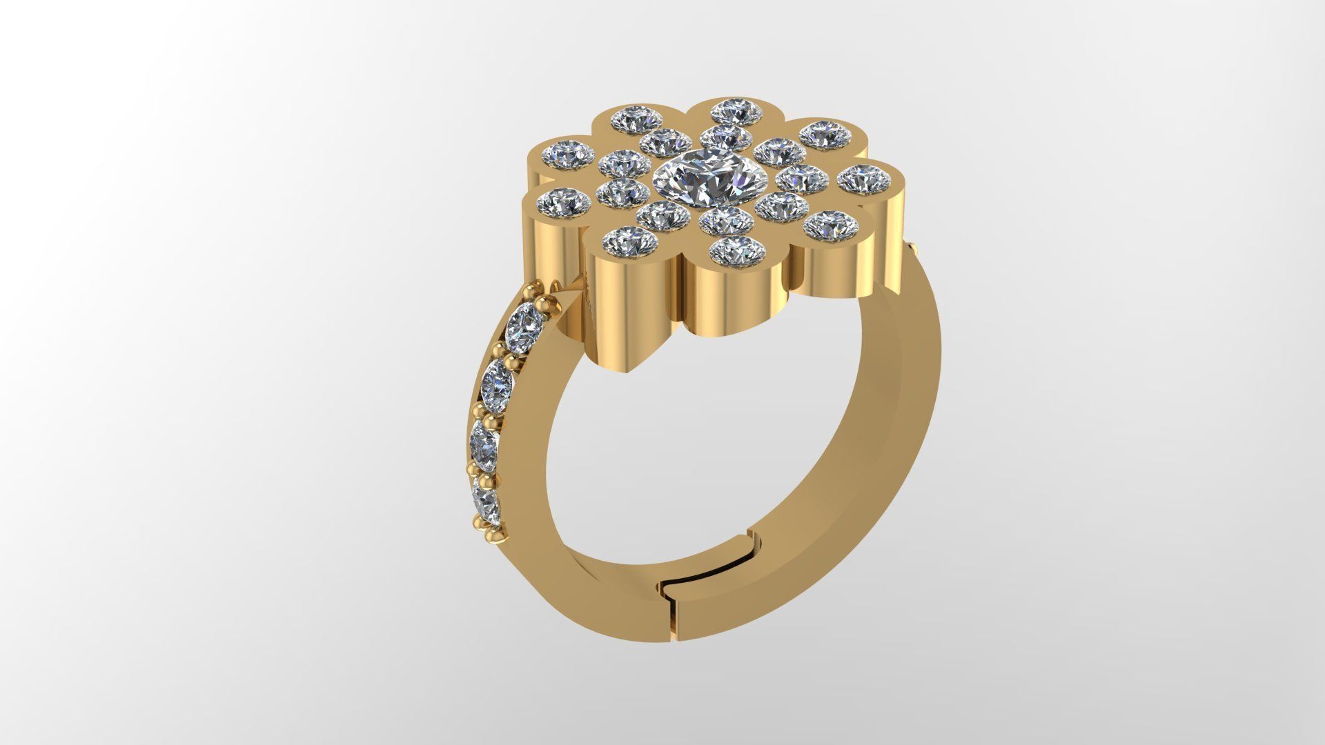rings 3D print model_8
