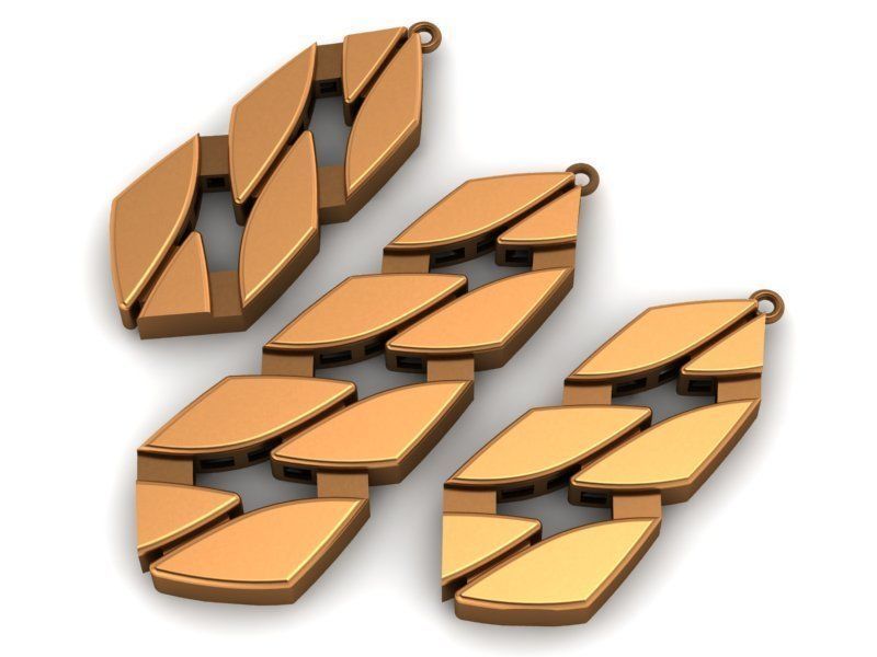 93 Pendent Set 3dm  3D print model_65