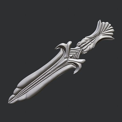 Dagger 3D print model