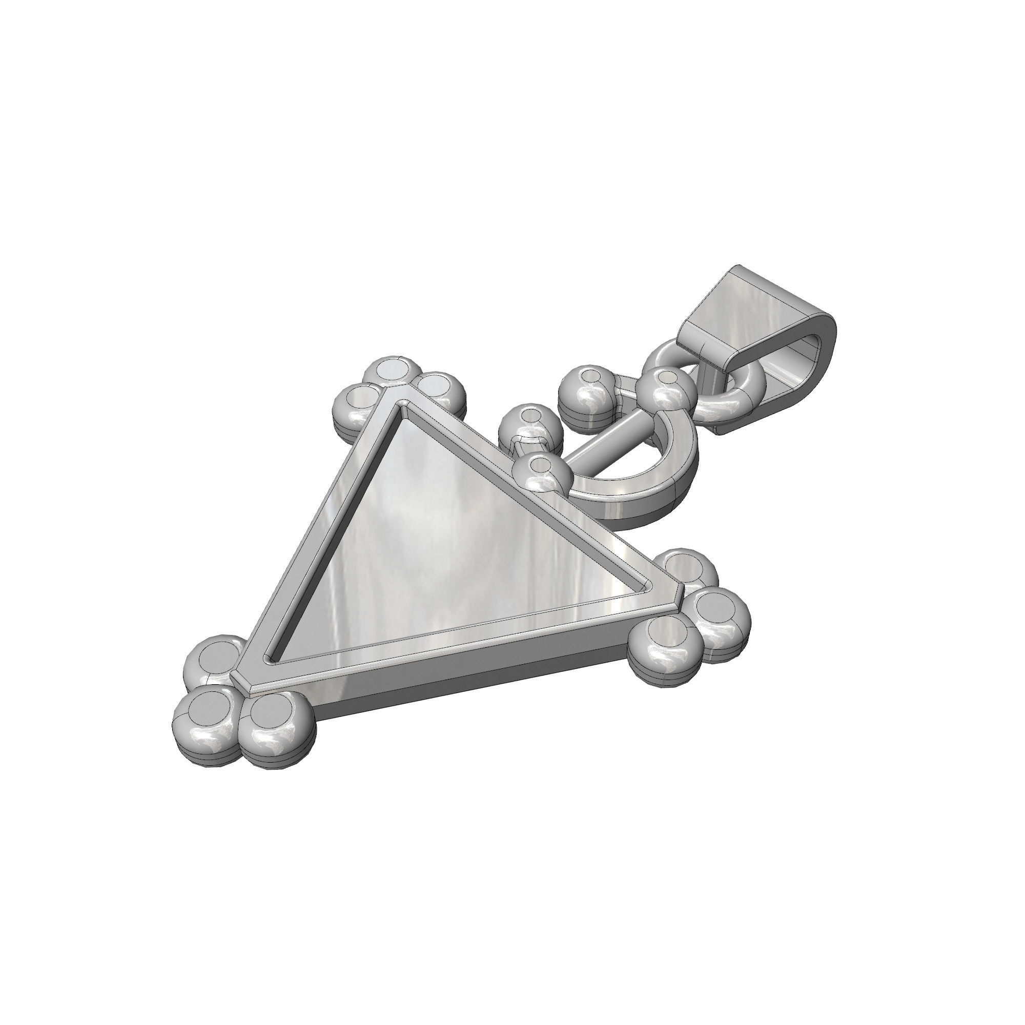 BERBER PENDANT FIBULA 3D PRINT MODEL 3D print model_18