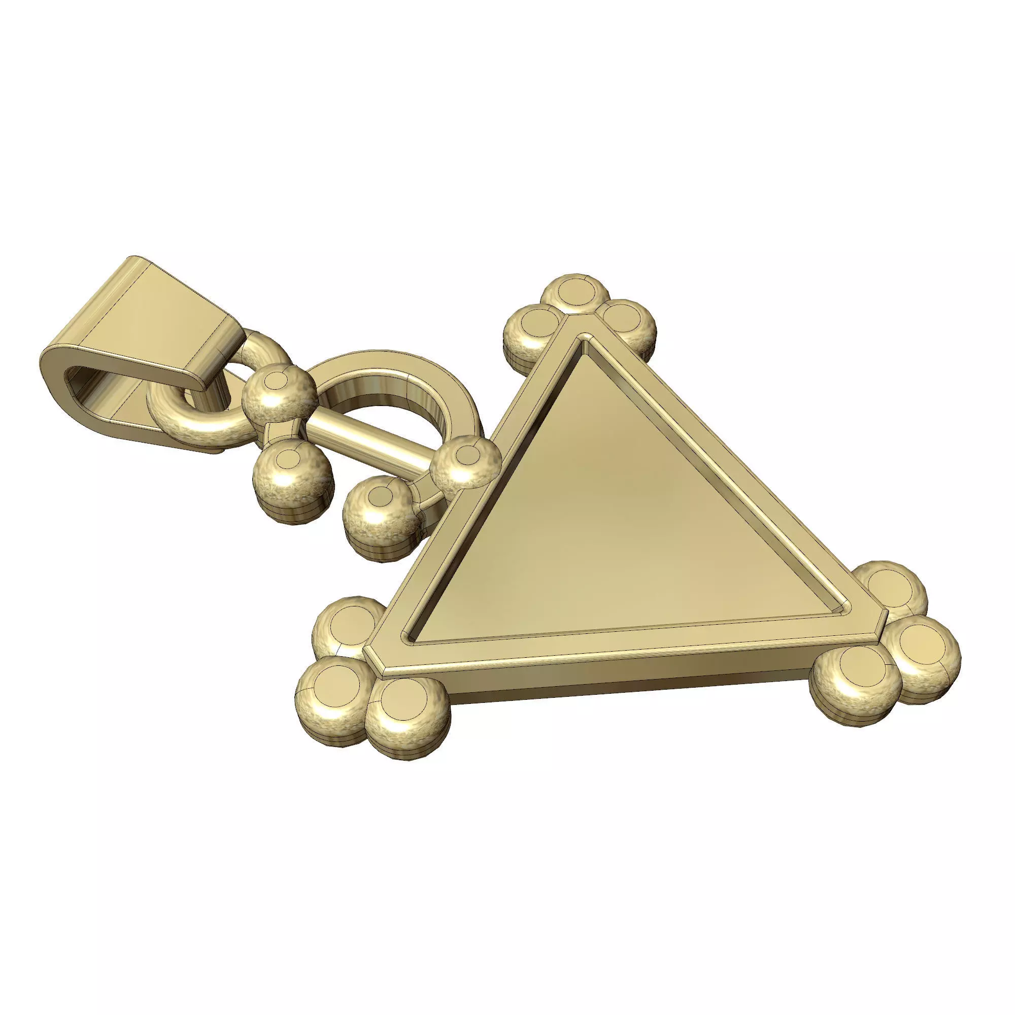 BERBER PENDANT FIBULA 3D PRINT MODEL 3D print model_0