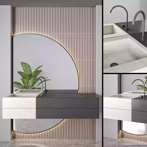 bathroom furniture set 86