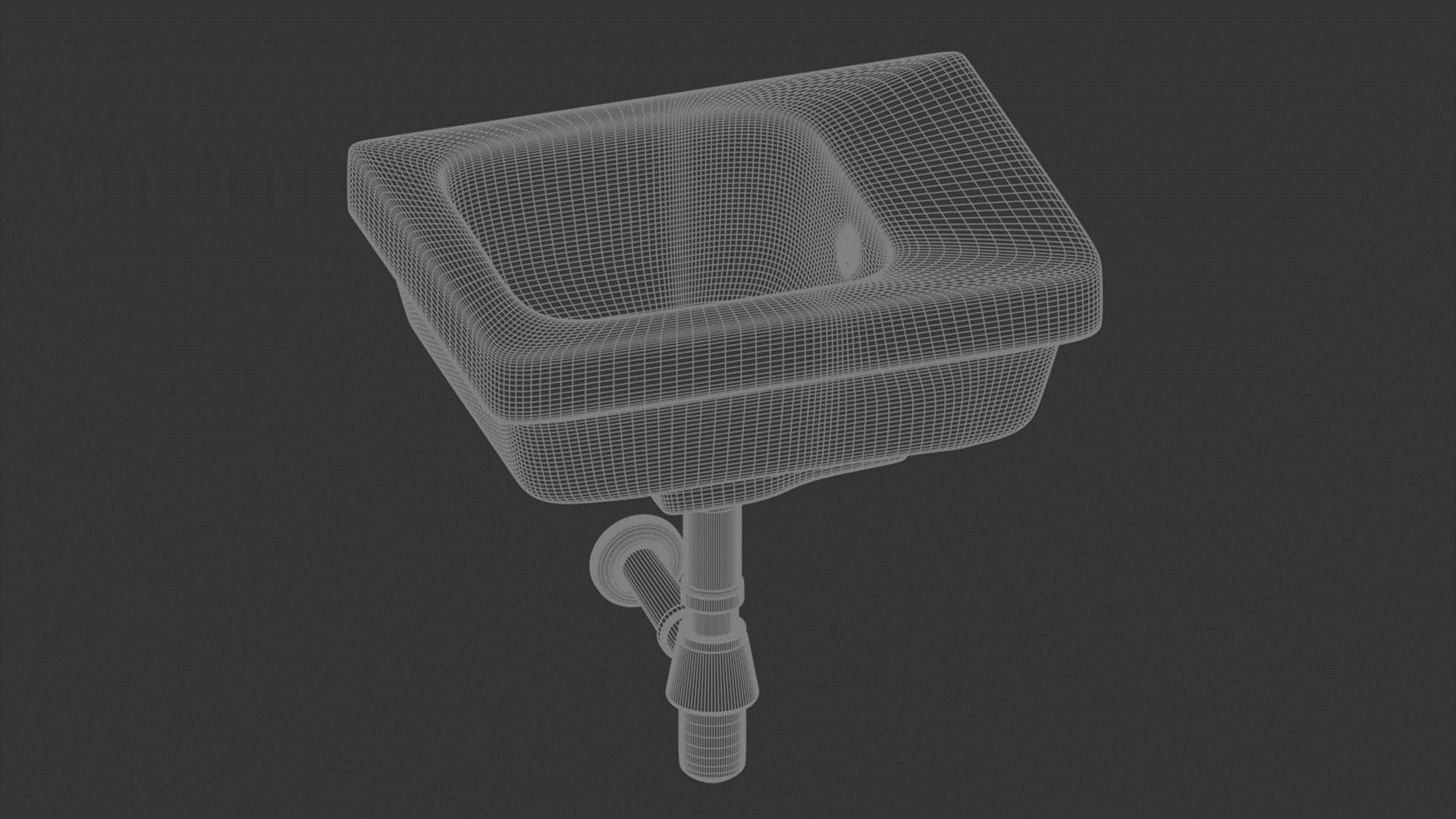 Basin Sink 17 3D model_12