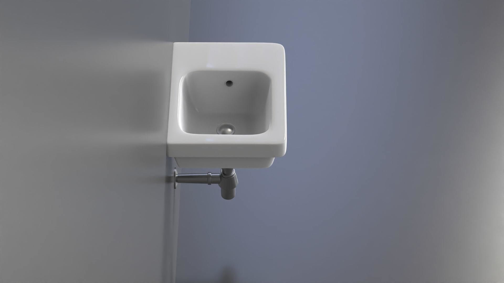 Basin Sink 17 3D model_4