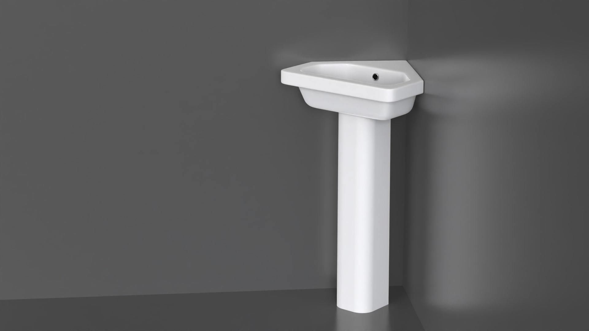 Basin Sink 18 3D model_2