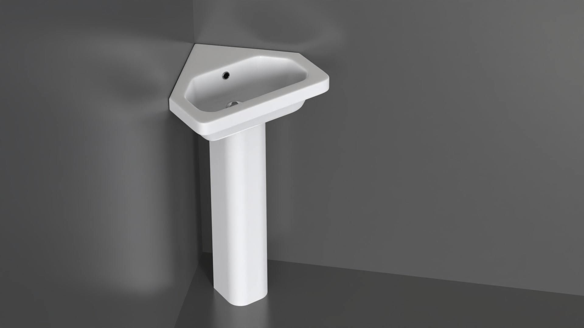 Basin Sink 18 3D model_6