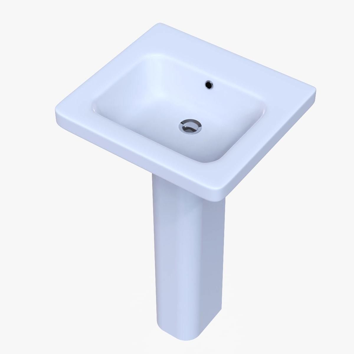Basin Sink 19 3D model_11