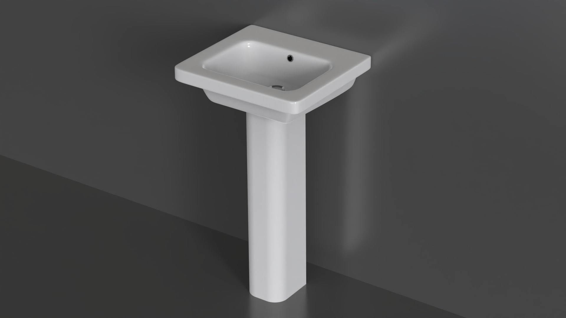 Basin Sink 19 3D model_6