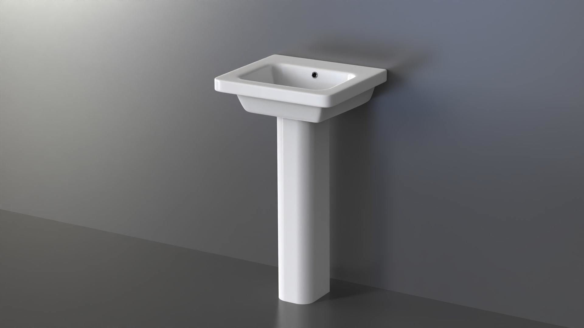 Basin Sink 19 3D model_7