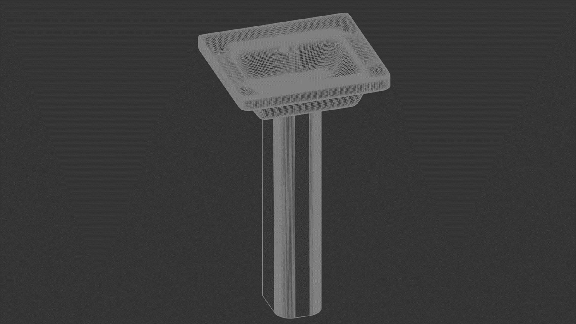 Basin Sink 19 3D model_12