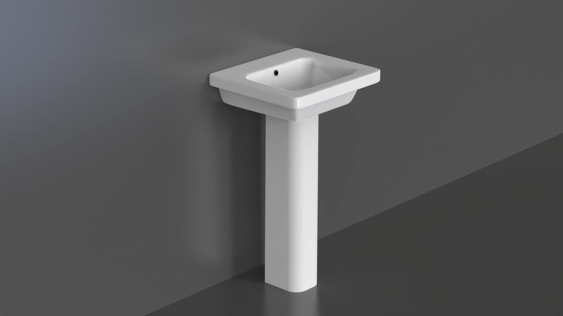 Basin Sink 19 3D model_1