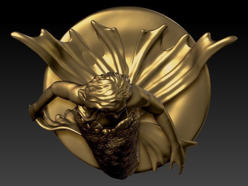 Mermaid 3D print model_6