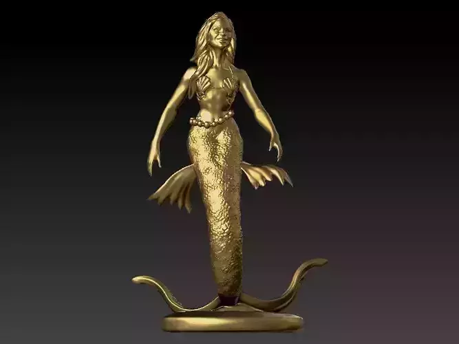 Mermaid 3D print model