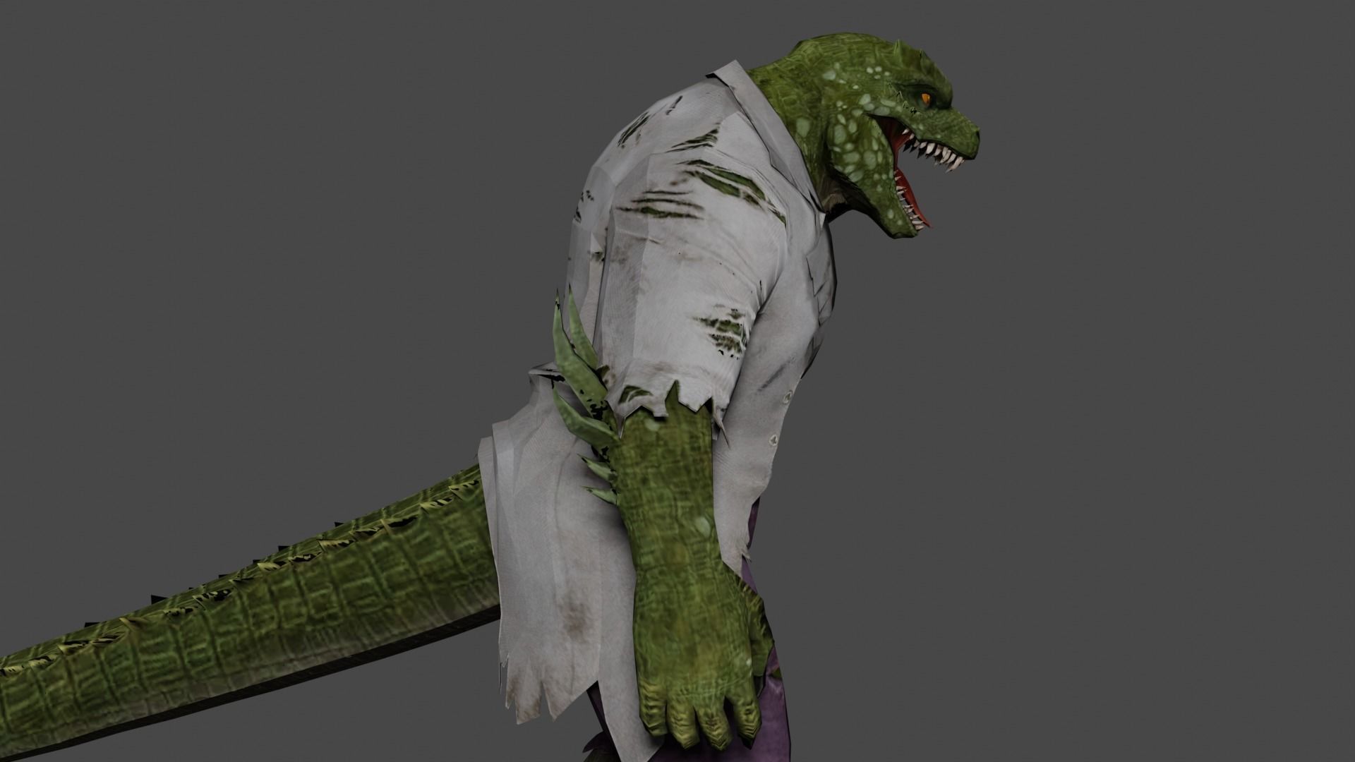 Lizard 3D model 3D model_3