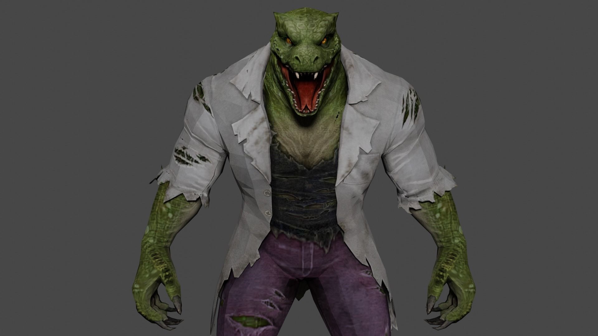 Lizard 3D model 3D model_1