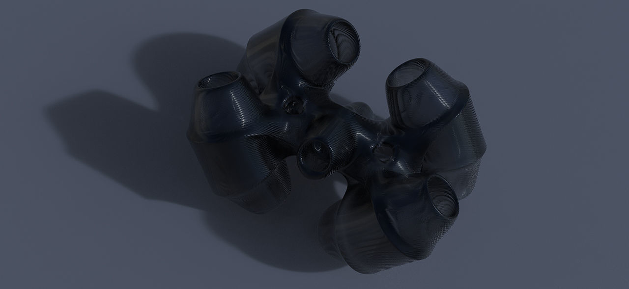 geometric modern art gm21 3D print model_11